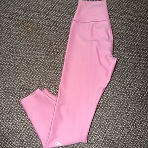 ALO Yoga 7/8 sweet Pink airlift Leggings